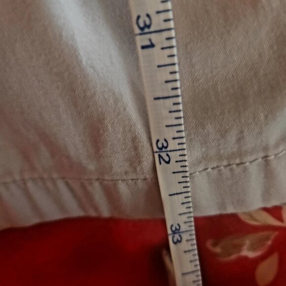 C13  Bling Cargo Pants w/ roll-up cuffs 6 Pockets Stretchy White House Black Mkt - Picture 11 of 11